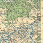 План Петрикова 1931 год с карты Генштаба (34retro)