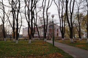 парк Петрикова осенью
