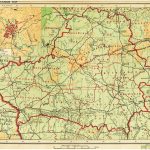 Полесская область и зона государственных интересов Германии на карте БССР 1941 года (112retro)