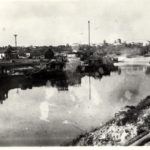 Вид на залив “Бычок”  и Судоремонтный завод в Петрикове, 70-е (182retro)